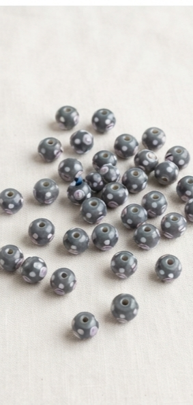Bumpy round Lampwork  glass Beads For Making Jewellery 12mm